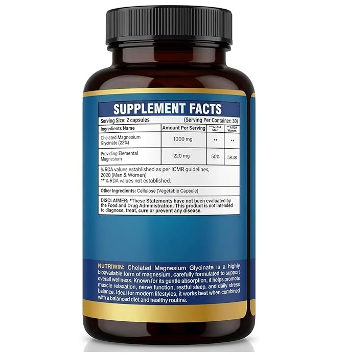 Nutriwin Chelated Magnesium Glycinate